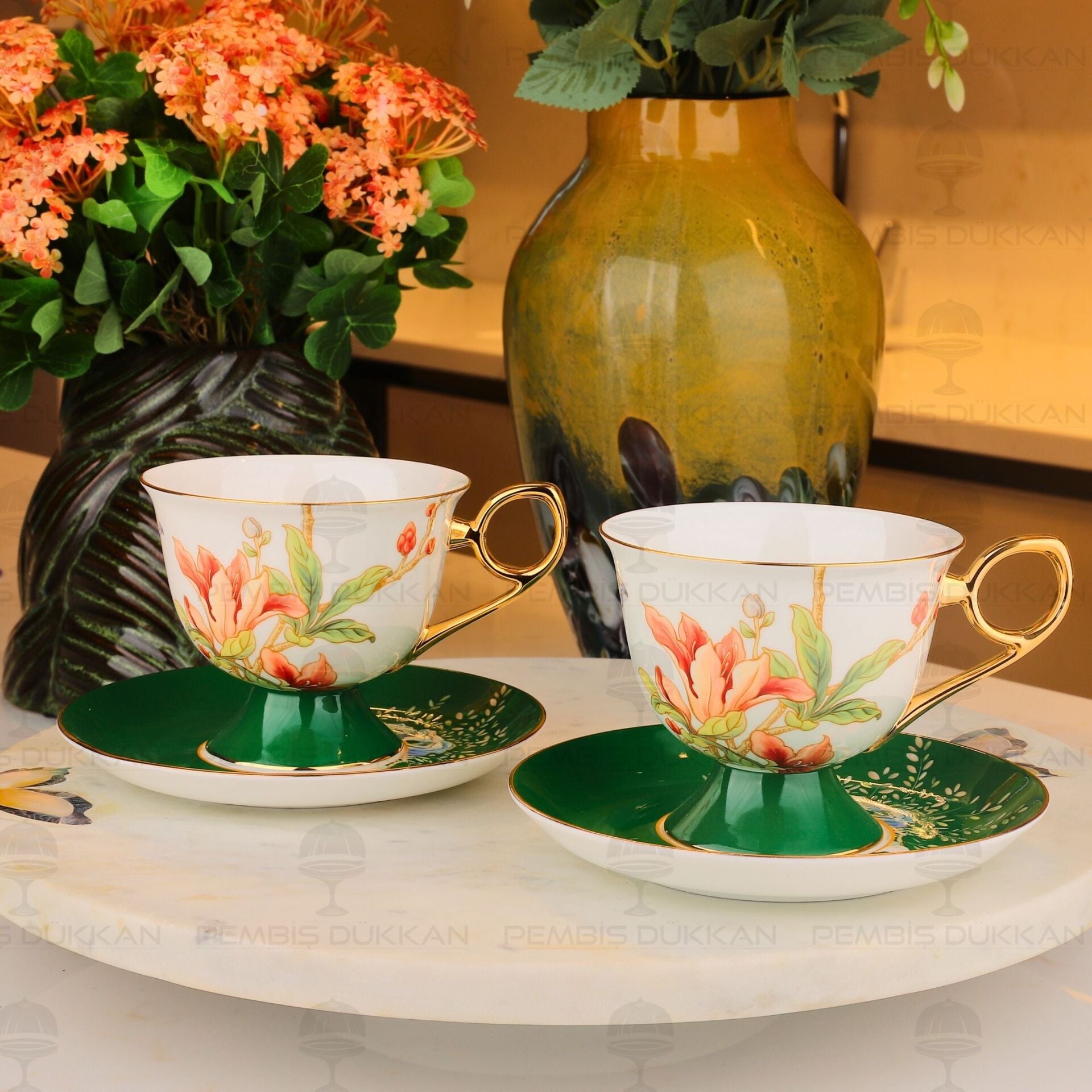 FEDERİCA 2 KİŞİLİK ÇAY FİNCAN TAKIMI