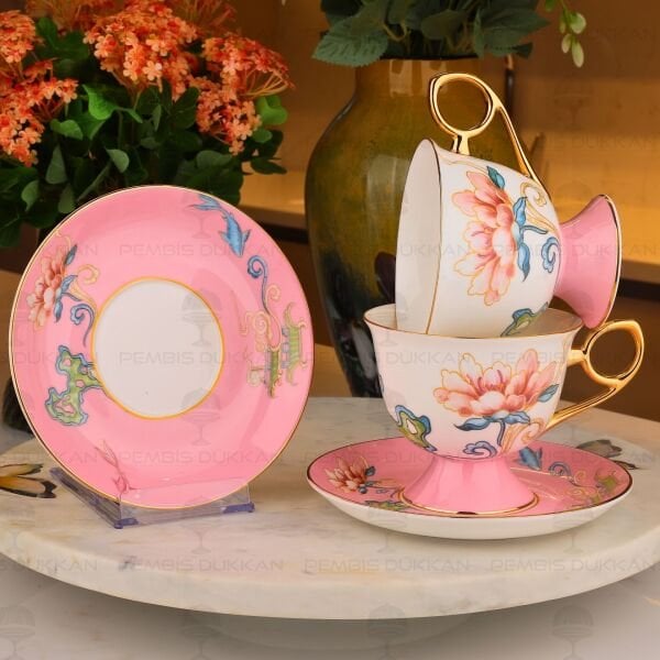 ZOA 2 KİŞİLİK ÇAY FİNCAN TAKIMI