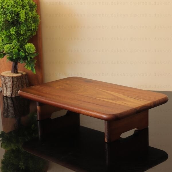 AKASYA DİKDÖRTGEN AYAKLI SOHO KESİM PANO & STAND (7B183)