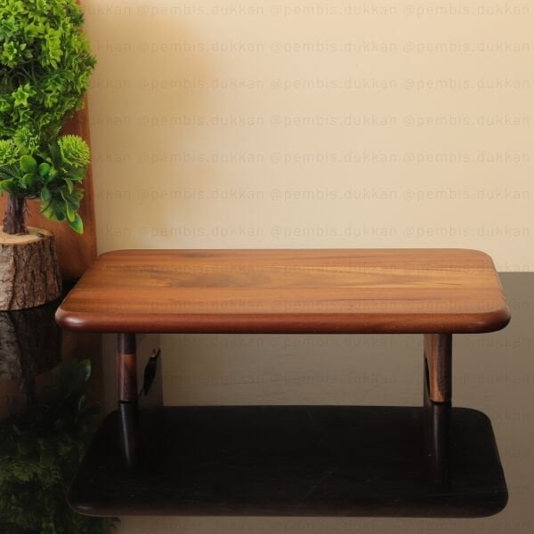 AKASYA DİKDÖRTGEN AYAKLI SOHO KESİM PANO & STAND (7B183)