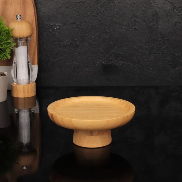 15 CM YUVARLAK AYAKLI SUNUMLUK MİEN-1292