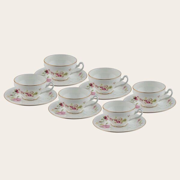 PINK DREAM 6 KİŞİLİK KAHVE FİNCAN TAKIMI