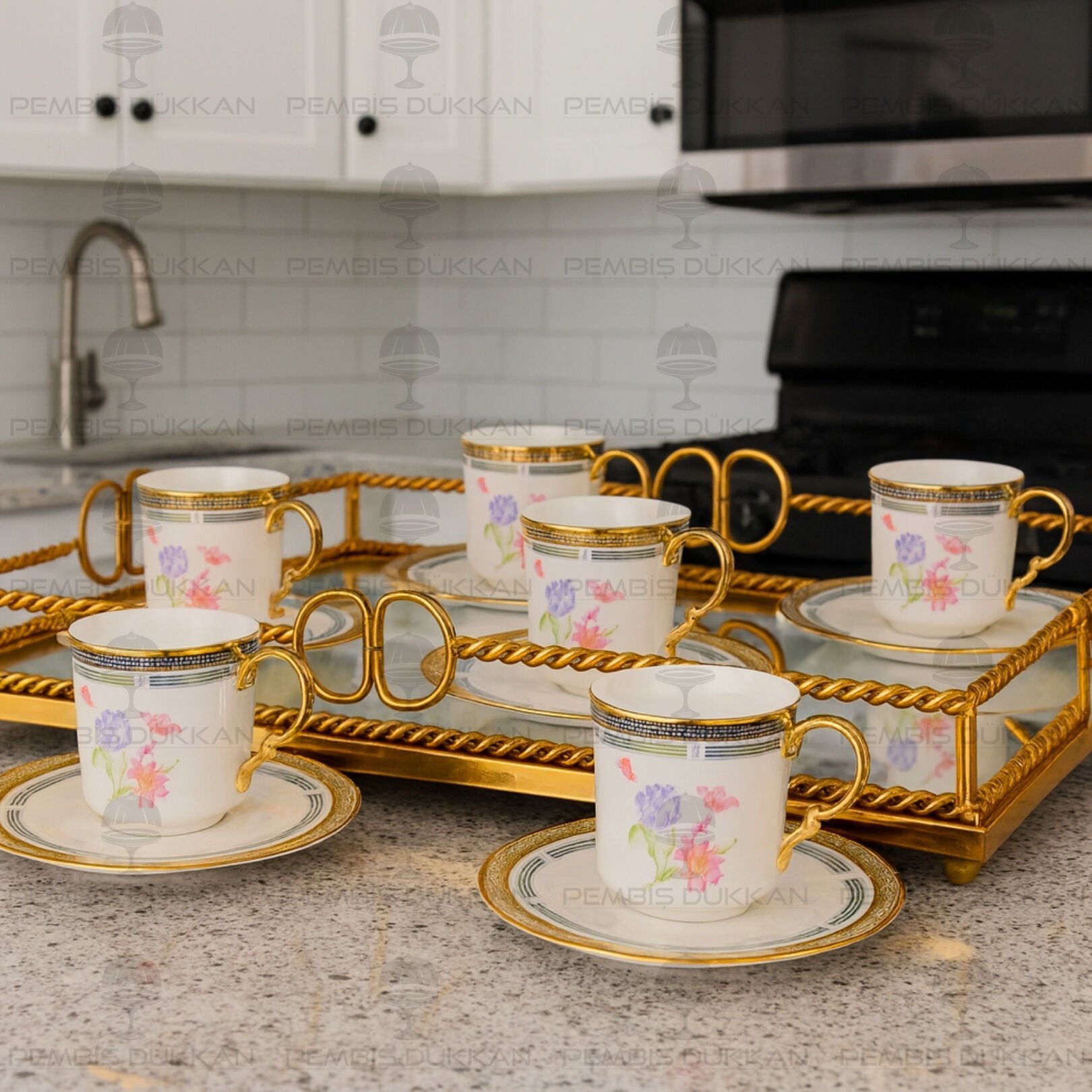 6 KİŞİLİK JEVEL FİNCAN TAKIMI