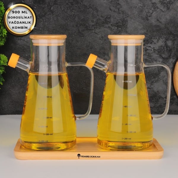 2Lİ UZUN DİKD.BAMBULU (CMR-3077) PAÇİ YAĞDANLIK SET