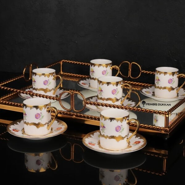 6 KİŞİLİK ELVİS FİNCAN TAKIMI