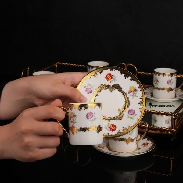 6 KİŞİLİK ELVİS FİNCAN TAKIMI