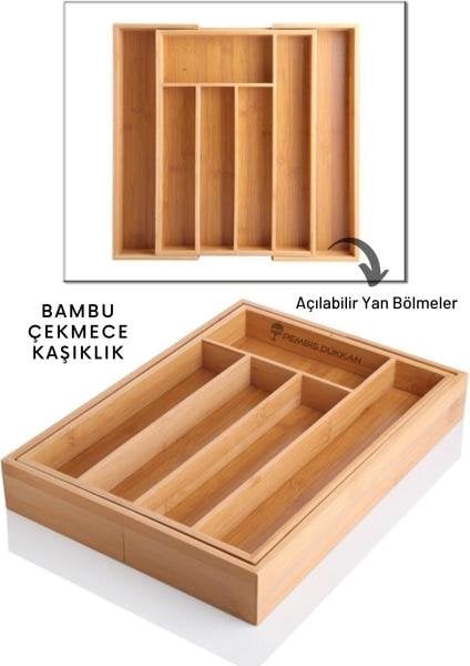 BAMBU ÇEKMECE İÇİ KAŞIKLIK & ORGANİZER (MIEN-316)