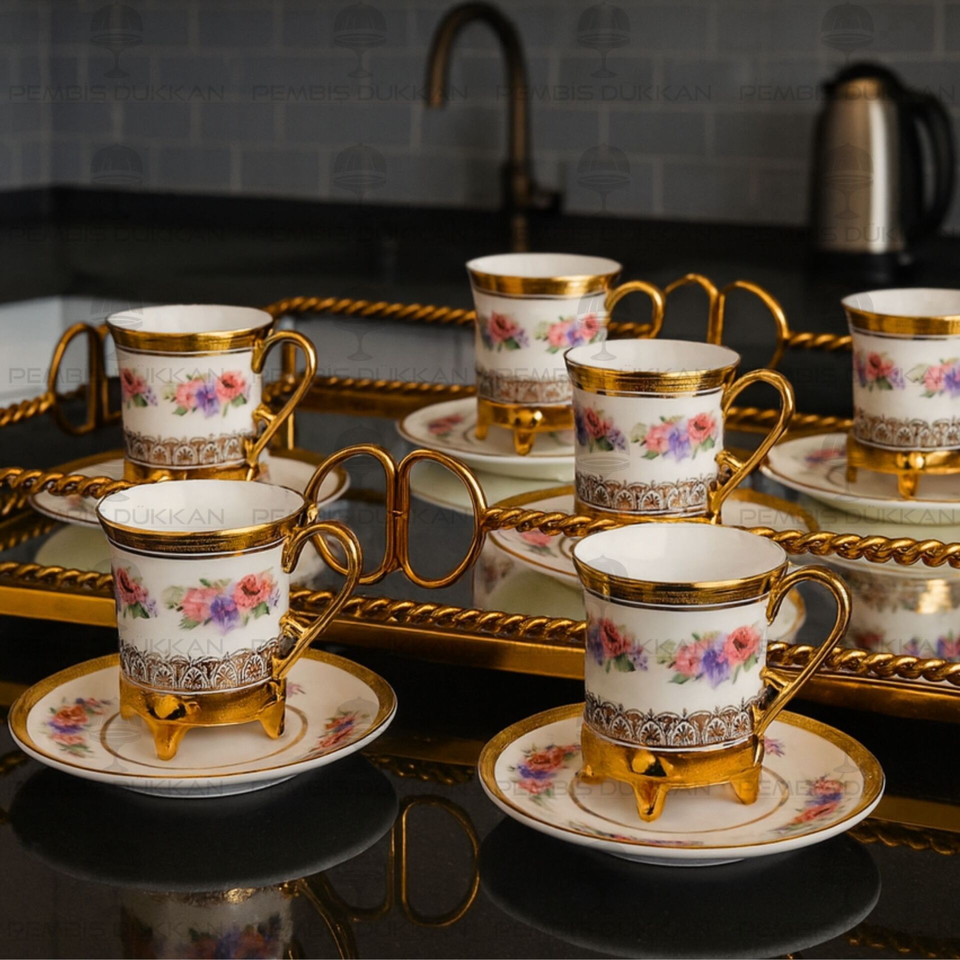 6 KİŞİLİK HECTOR FİNCAN TAKIMI