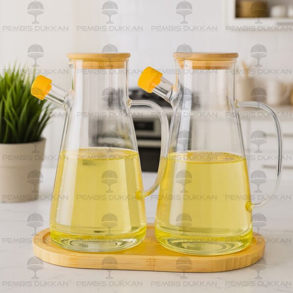 2Lİ OVAL BAMBULU SERENİT YAĞDANLIK SET