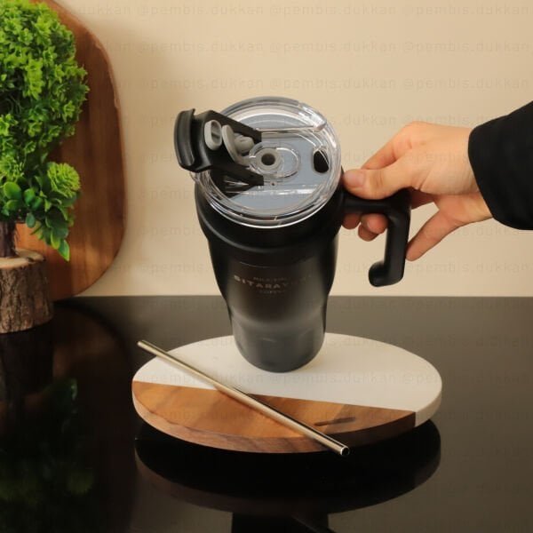 1 ADET ARW MUG 1200 ML TERMOS SİYAH