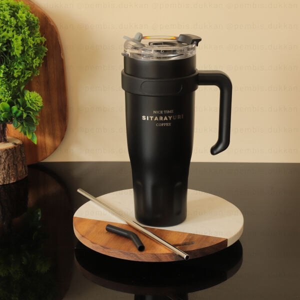 1 ADET ARW MUG 1200 ML TERMOS SİYAH