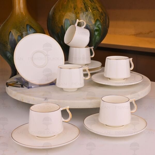 MILLOW 6 KİŞİLİK KAHVE FİNCAN TAKIMI