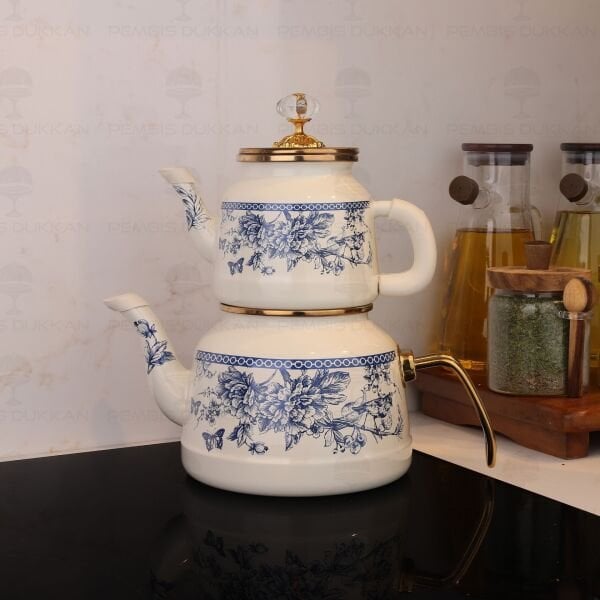 BLUE LİFE EMAYE ÇAYDANLIK