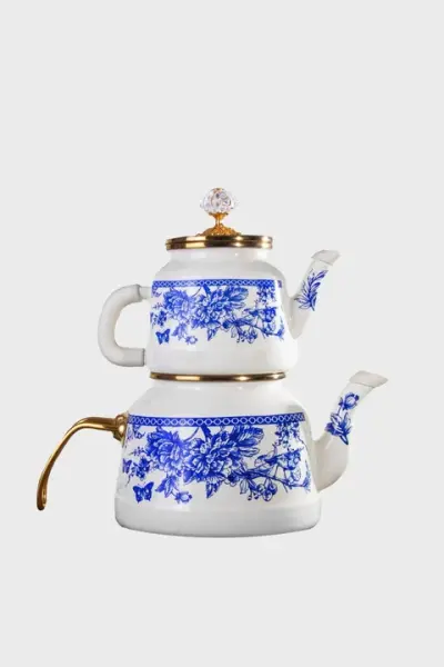 BLUE LİFE EMAYE ÇAYDANLIK