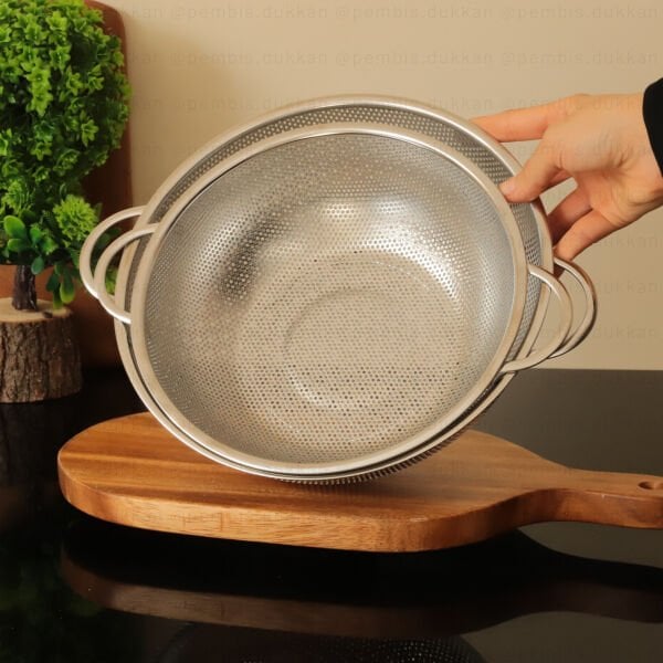 TOHANA 28 CM ÇELİK SÜZGEÇ (65128)