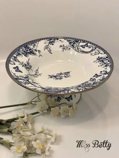 BLUE LİFE EMAYE AYAKLI MEYVELİK