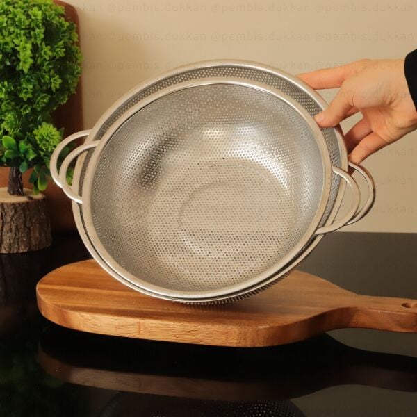 TOHANA 25 CM ÇELİK SÜZGEÇ (65125)