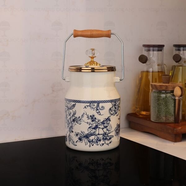 BLUE LİFE EMAYE OTANTİK 2 LİTRE BAKRAÇ