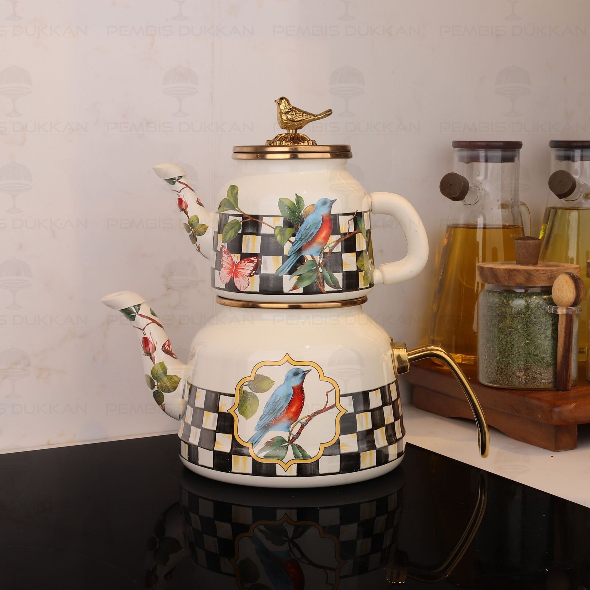 PARADİSE EMAYE ÇAYDANLIK