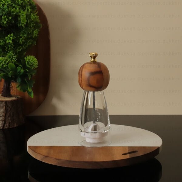 AKASYA KÜÇÜK BOY TUZ & KARABİBER DEĞİRMENİ (M469)