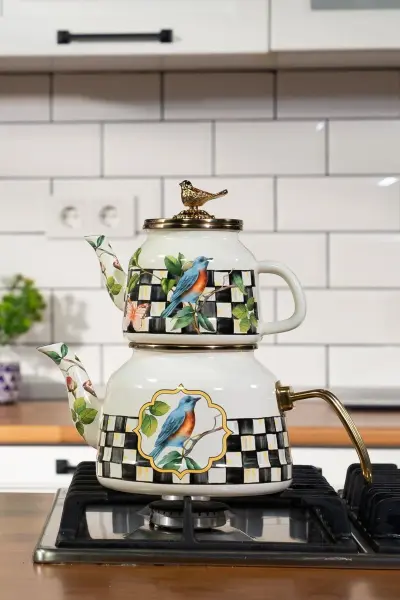 PARADİSE EMAYE ÇAYDANLIK