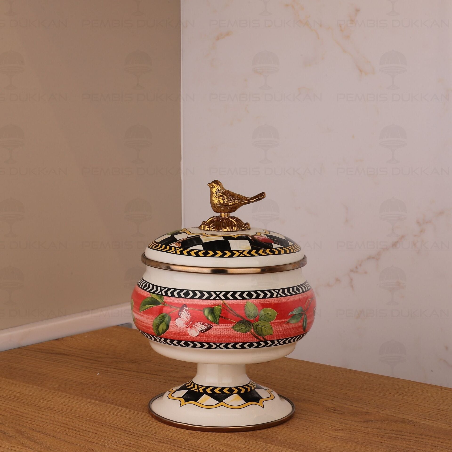 PARADİSE EMAYE AYAKLI ŞEKERLİK