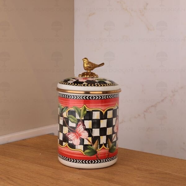 PARADİSE EMAYE BÜYÜK BOY KAVANOZ