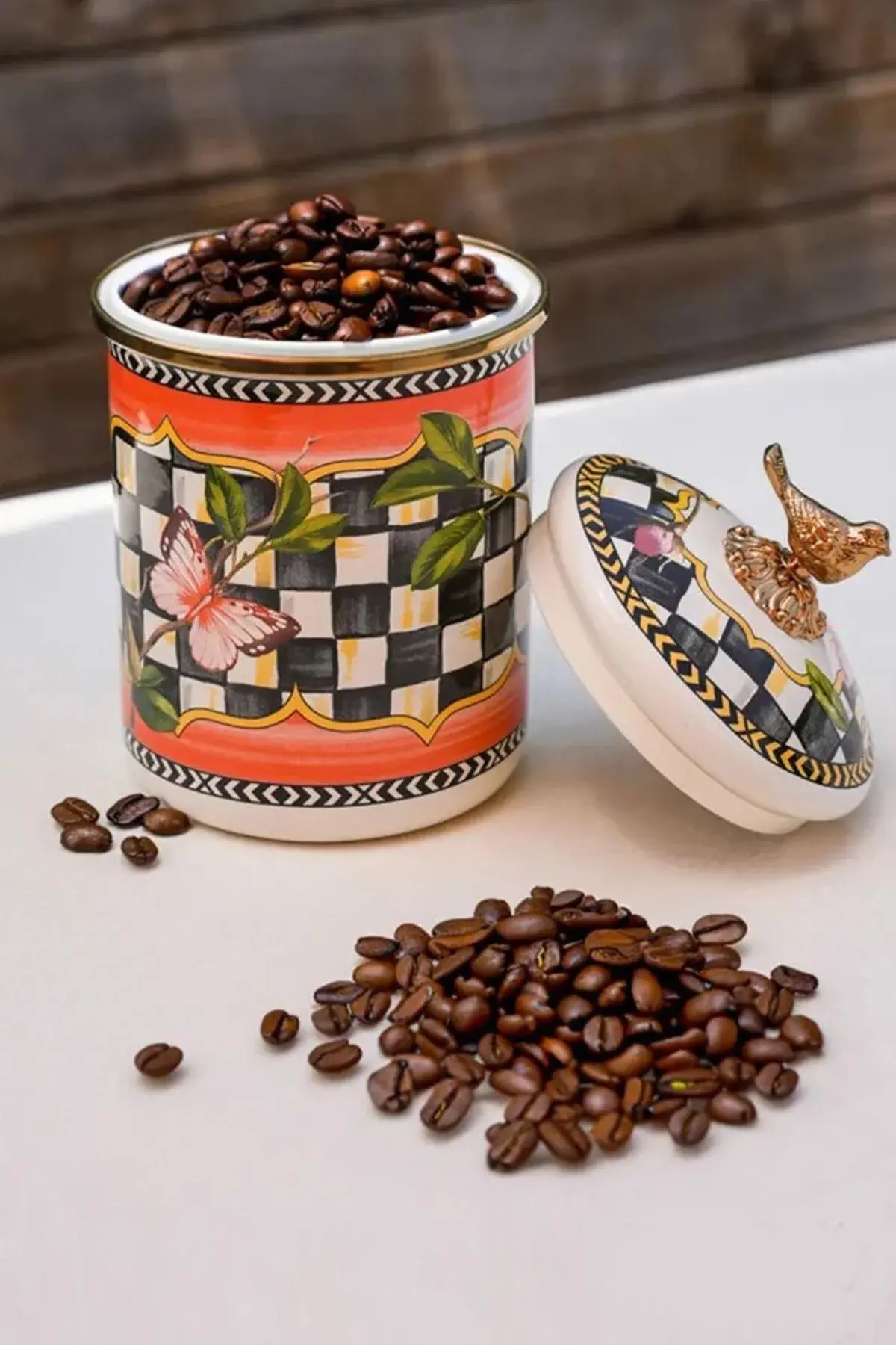 PARADİSE EMAYE BÜYÜK BOY KAVANOZ