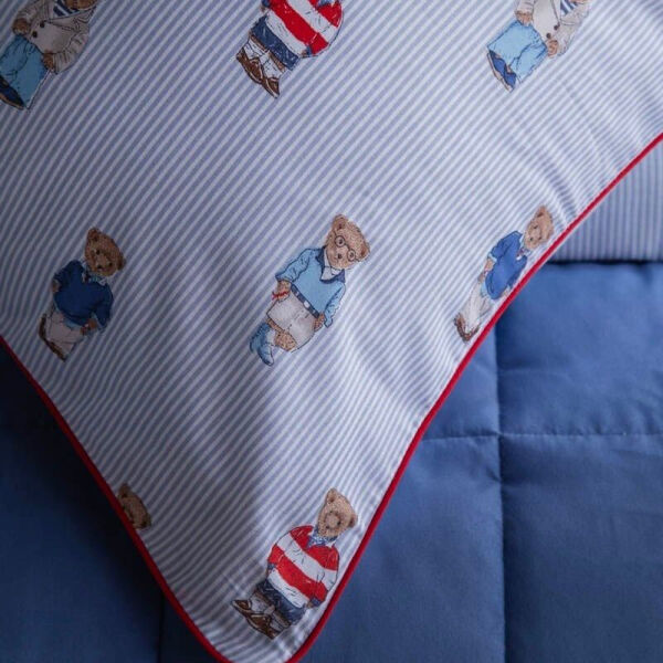 Teddy Tek Kişilik Yatak Örtülü Set