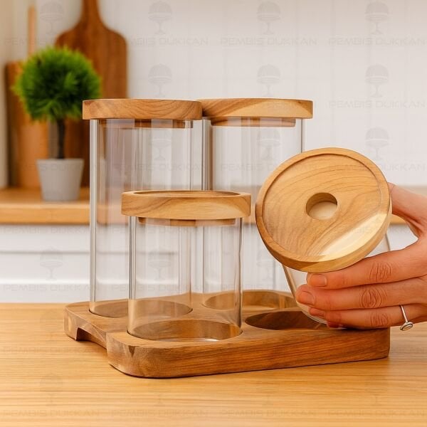 4LÜ SOLEDO TEZGAH ÜSTÜ BAHARATLIK SET (1325)