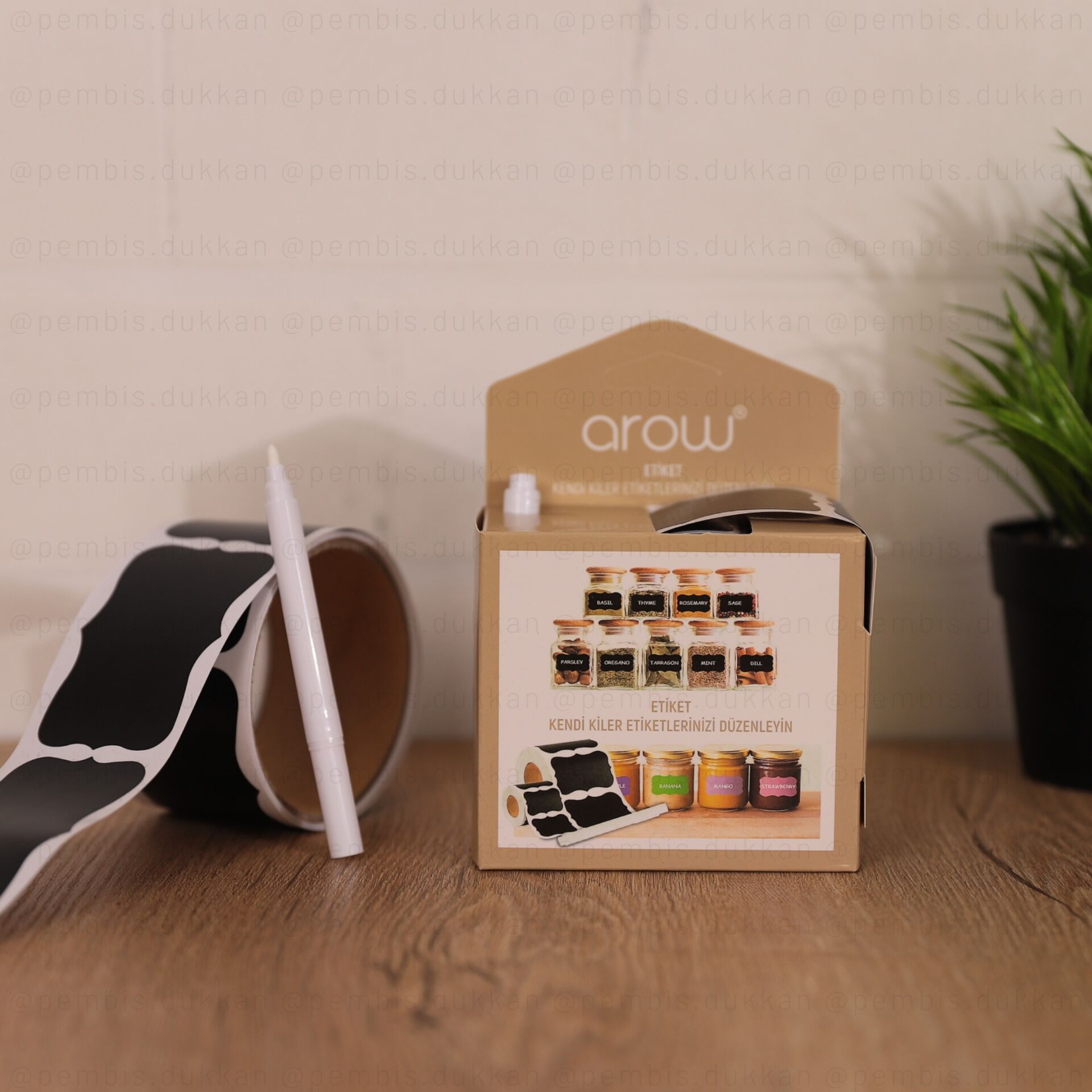 BAHARAT ETİKETİ BÜYÜK BOY (D-575)