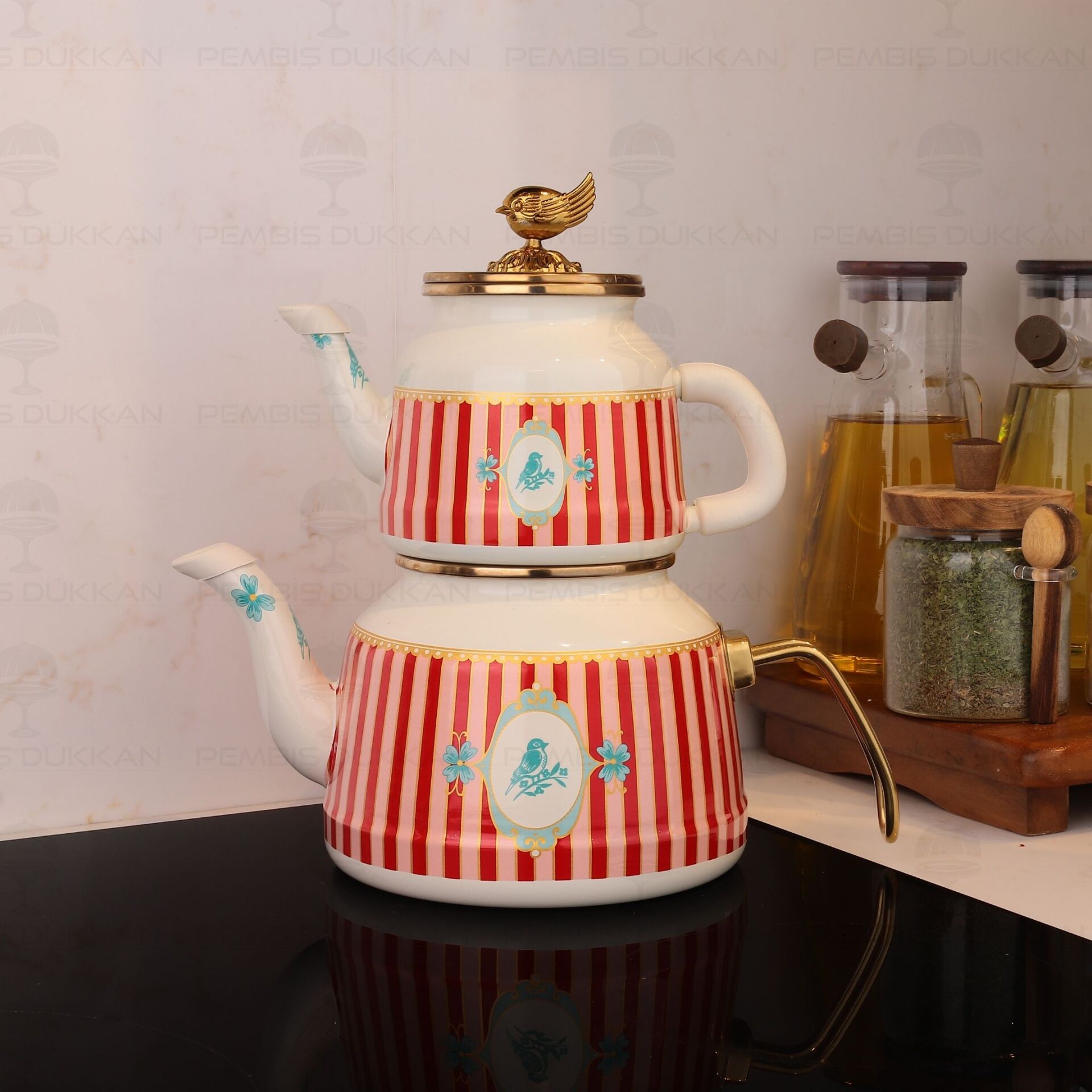 BELLİSİMA EMAYE ÇAYDANLIK