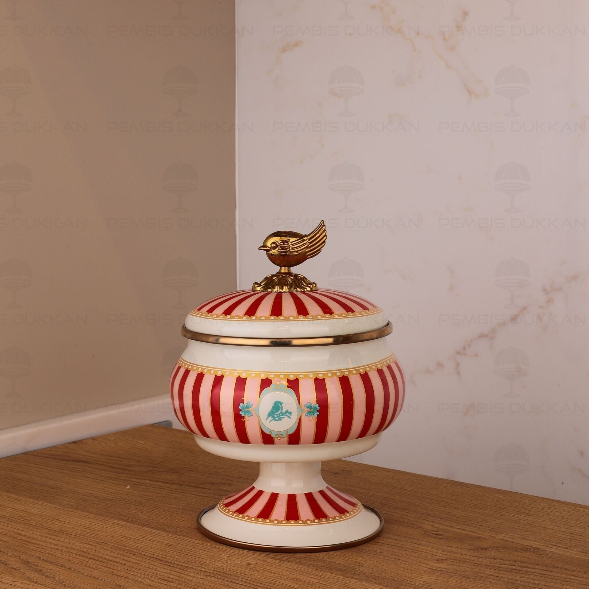 BELLİSİMA EMAYE AYAKLI ŞEKERLİK