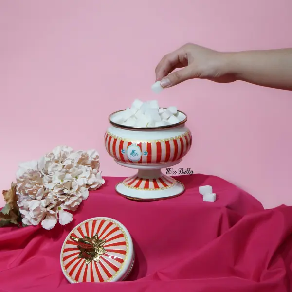 BELLİSİMA EMAYE AYAKLI ŞEKERLİK