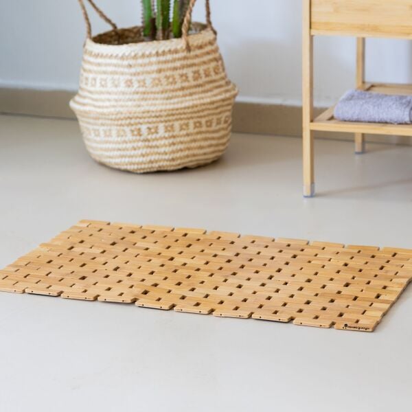 Bambu 40x60cm Banyo Yer Matı (8b89)