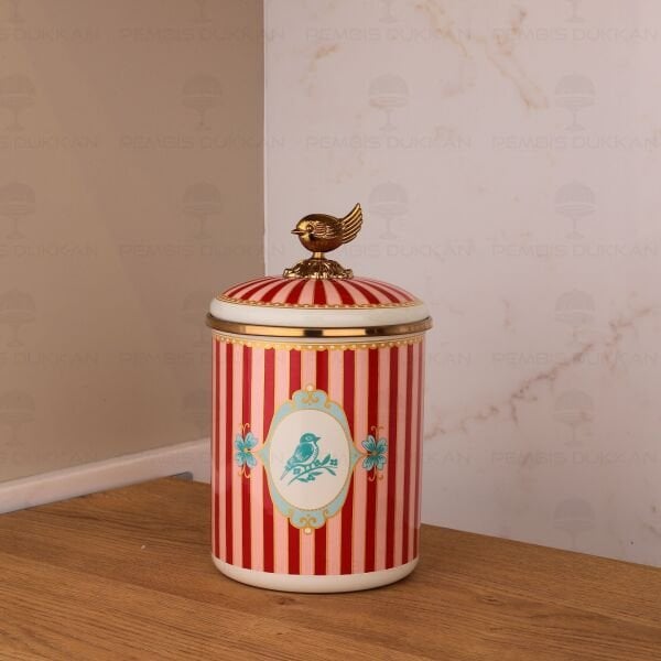 BELLİSİMA BÜYÜK BOY EMAYE KAVANOZ