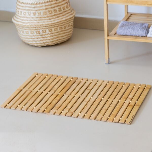 BAMBU ÇUBUKLU 40x60CM BANYO YER MATI (863)