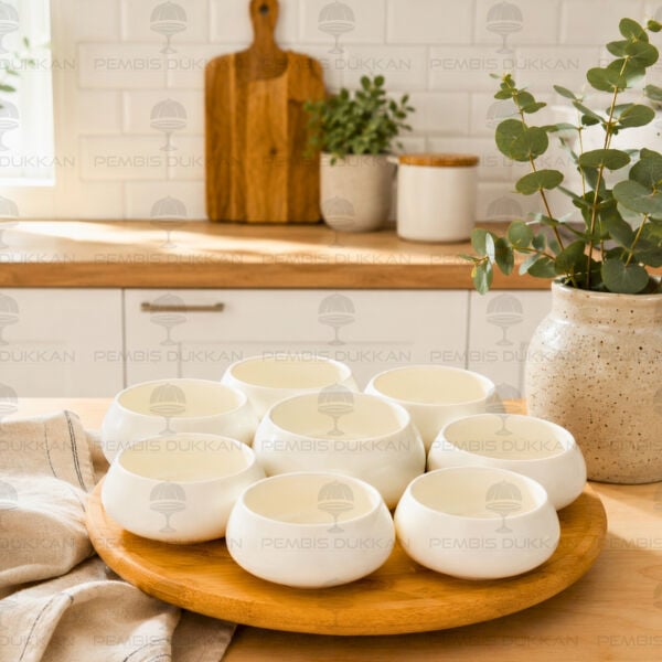 Vento Masa Ortası Bambu Standlı Reçellik Kombin Set 9