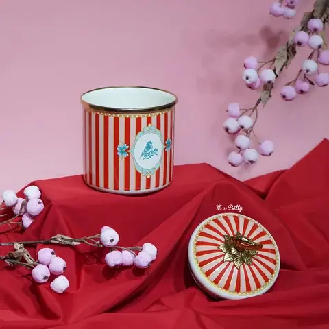 BELLİSİMA ORTA BOY EMAYE KAVANOZ