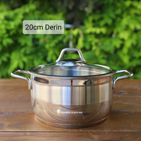 SOFRAM 20 CM DERİN TENCERE 3.35 LT