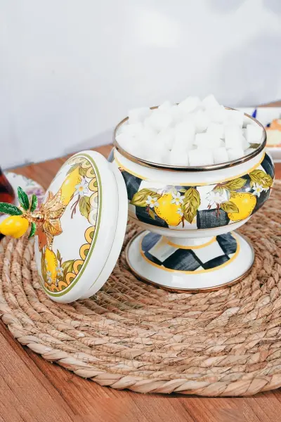 LİNDA EMAYE AYAKLI ŞEKERLİK