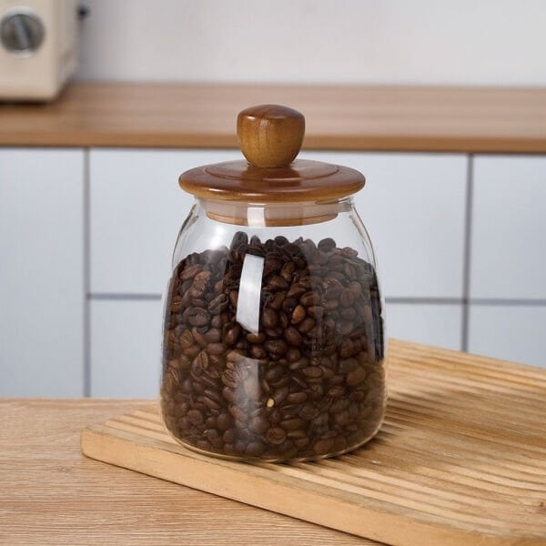 Herry 950ml Akasya Kapaklı, Kavanoz (9r03)