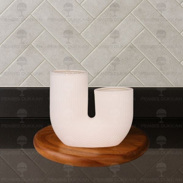 MN U MODEL SERAMİK VAZO BÜYÜK BOY (1034)