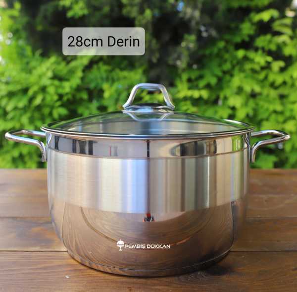 SOFRAM 28 CM DERİN TENCERE 9.60LT