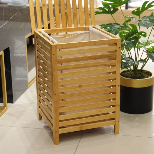 BAMBU ÇAMAŞIR SEPETİ (JW21520)