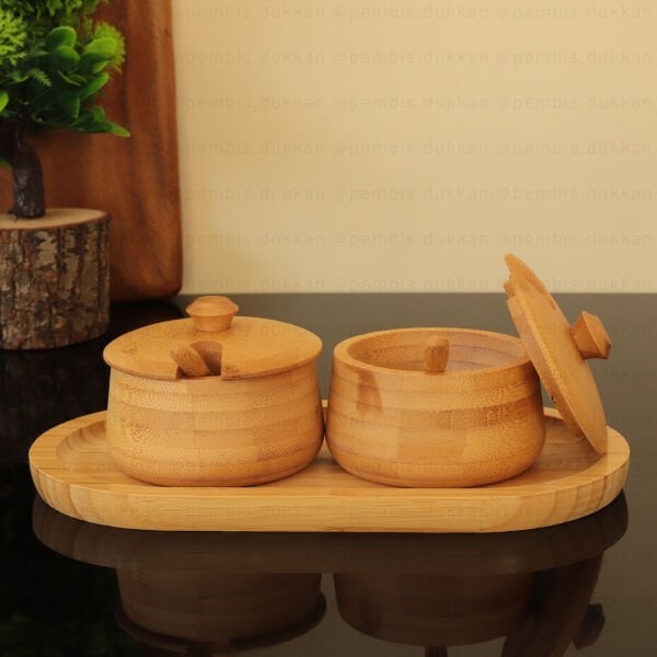 OVAL ALTLIKLI KAŞIKLI BAHARATLIK KOMBİN SET NO2