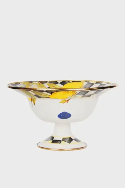 LİNDA EMAYE AYAKLI 30CM MEYVELİK