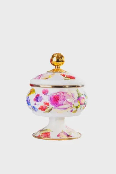 ROSE DELUXE EMAYE AYAKLI ŞEKERLİK