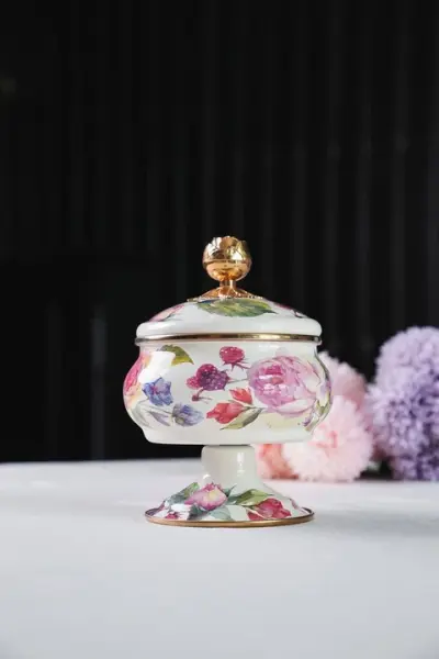 ROSE DELUXE EMAYE AYAKLI ŞEKERLİK