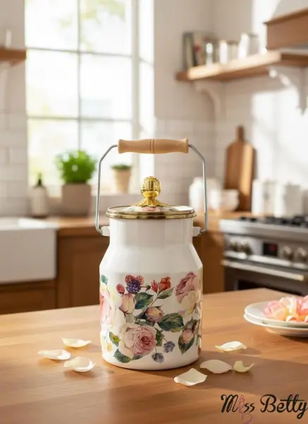 ROSE DELUXE EMAYE OTANTİK 2 LİTRE  BAKRAÇ